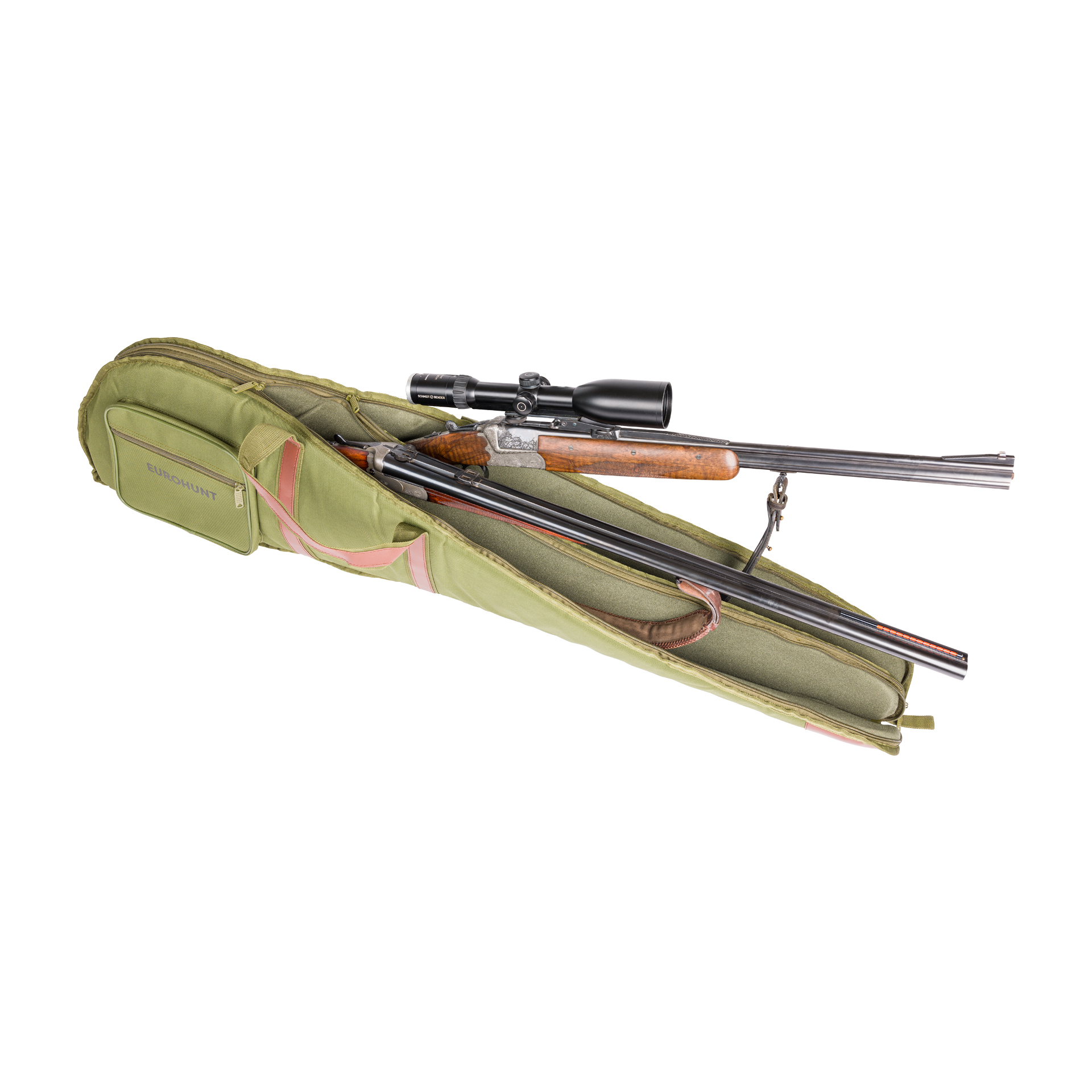 Eurohunt EH Doppelfutteral 125 cm, grün