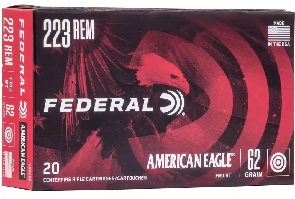 Federal Fereral A.E. FMJ .223Rem, 62grs, 20 St.