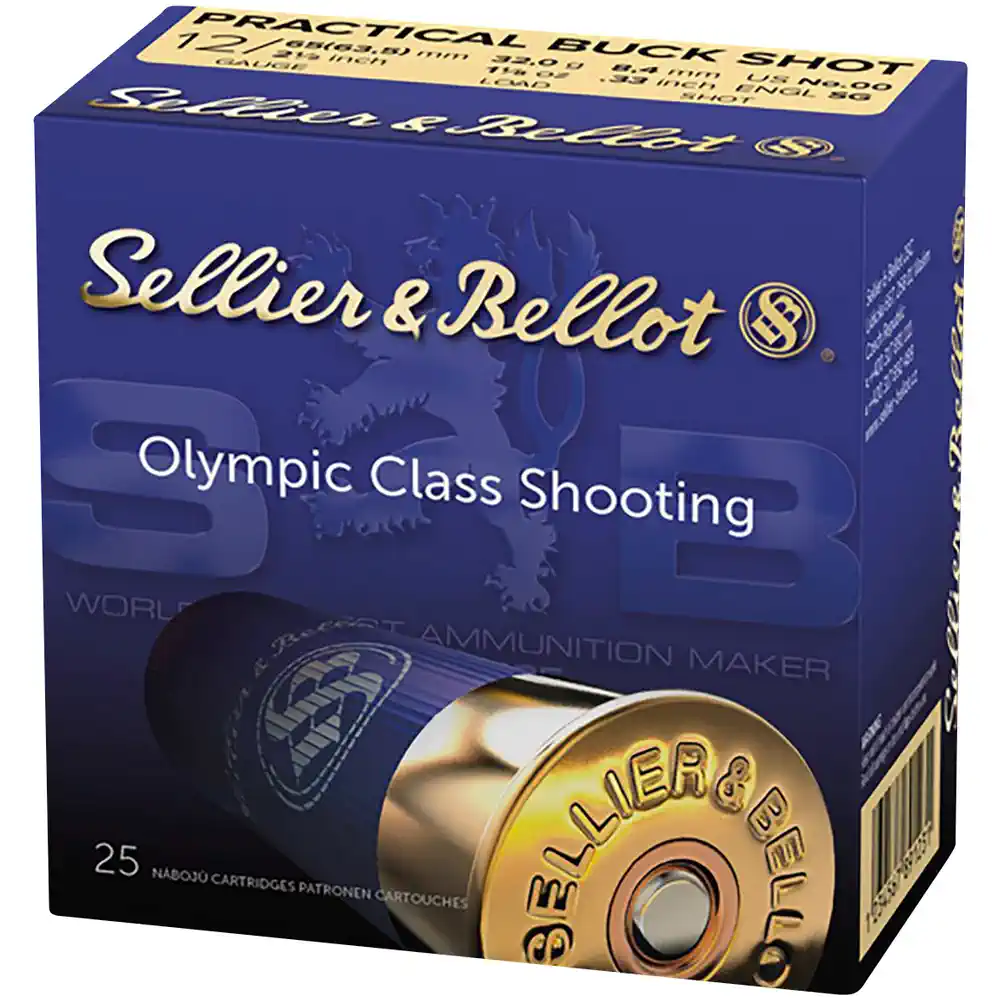 Sellier & Bellot S+B Pract.Sport Buck 12/63,5 32g, 9K. 8,4 mm, 25St.