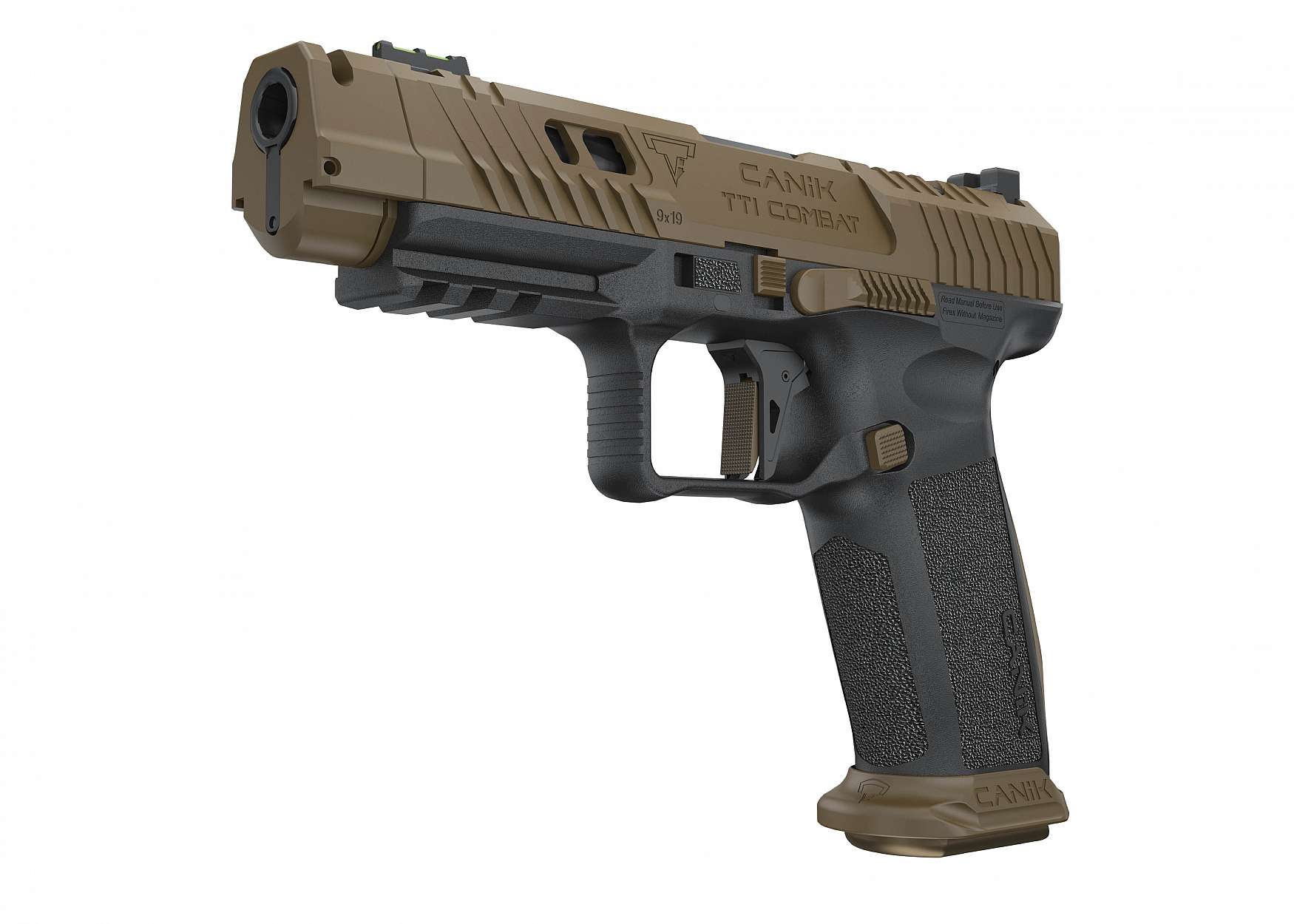 Canik Arms CANIK TTI COMBAT 9x19, burnt bronze/rival grey