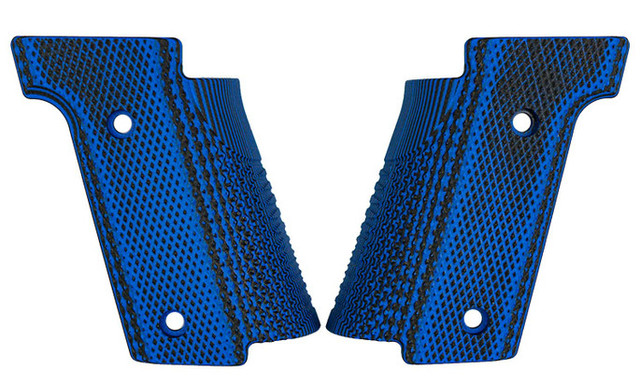 LOK Grips LOK Walth. Q5 Match SF Thin Blau Schwarz